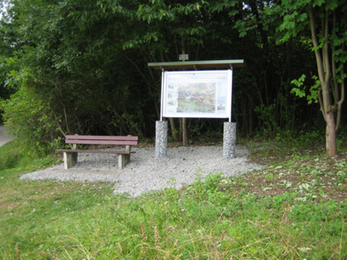 Schau- und Wandertafel am Bohlerparkplatz